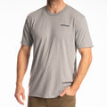 Guts n' Glory Tri-blend Tee Heathered Gray - Dress Blues