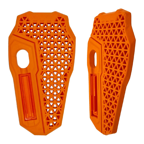 Airbag Vest Compatible D3O Level 2 Back Protector Orange
