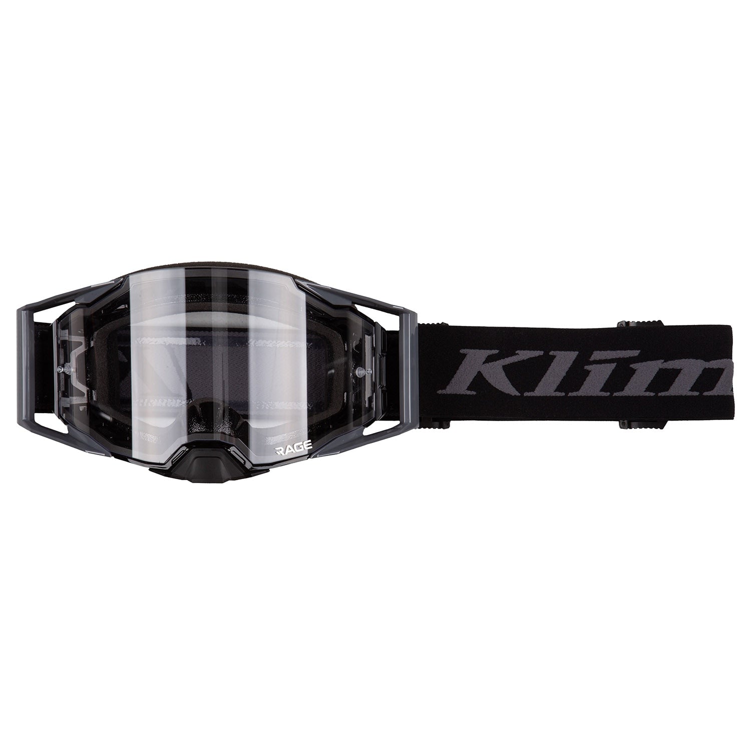 Klim Rage Off-Road Goggle Black Clear Lens