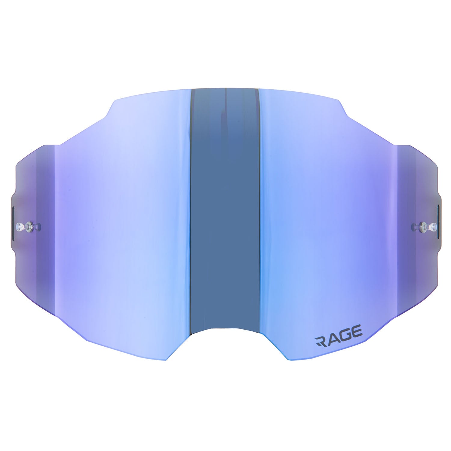 Klim Rage Lens Dark Smoke Blue Mirror