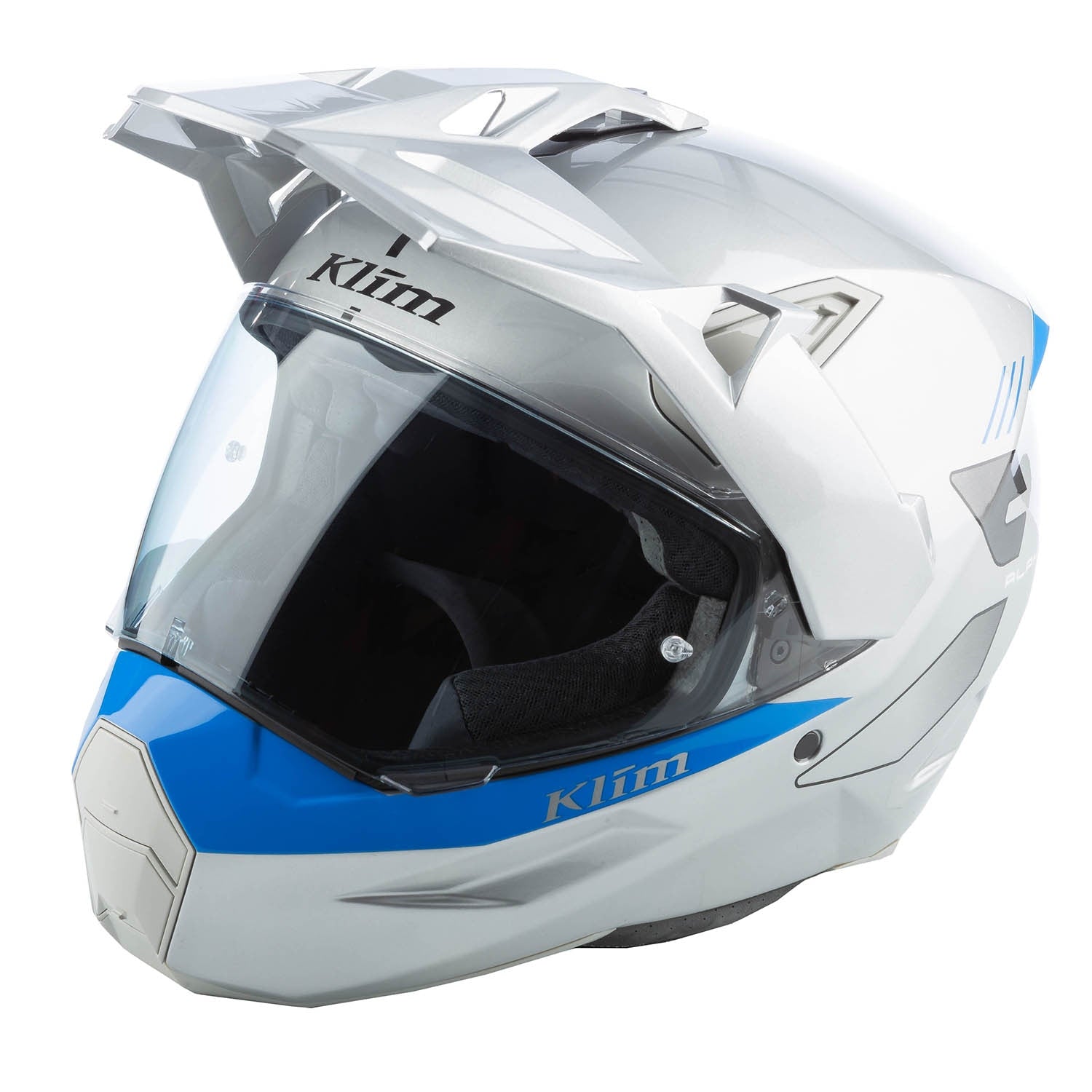 X1 Alpha Helmet Gloss Concept High-Rise - Electric Blue Lemonade