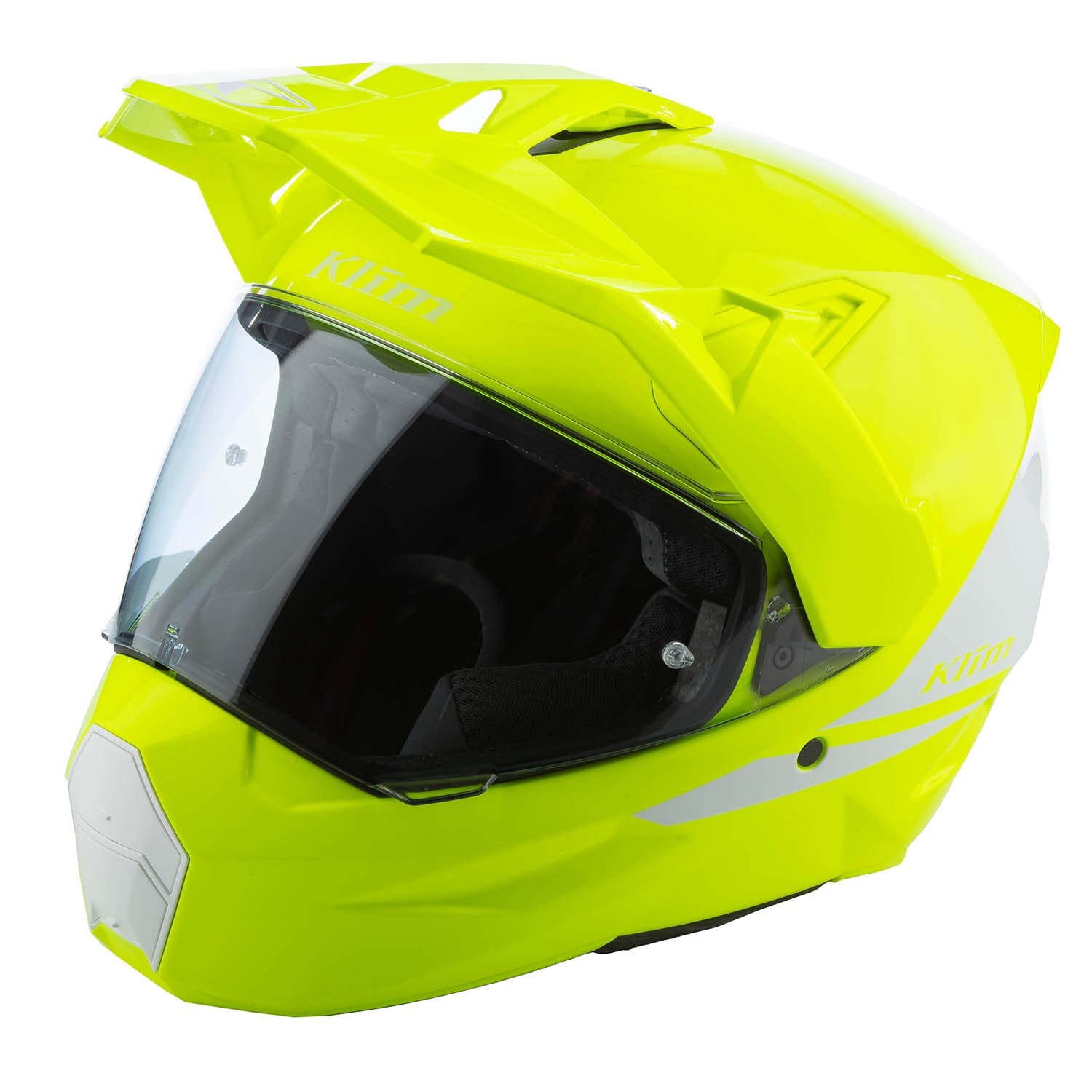 X1 Alpha Helmet Gloss Hi-Vis - White