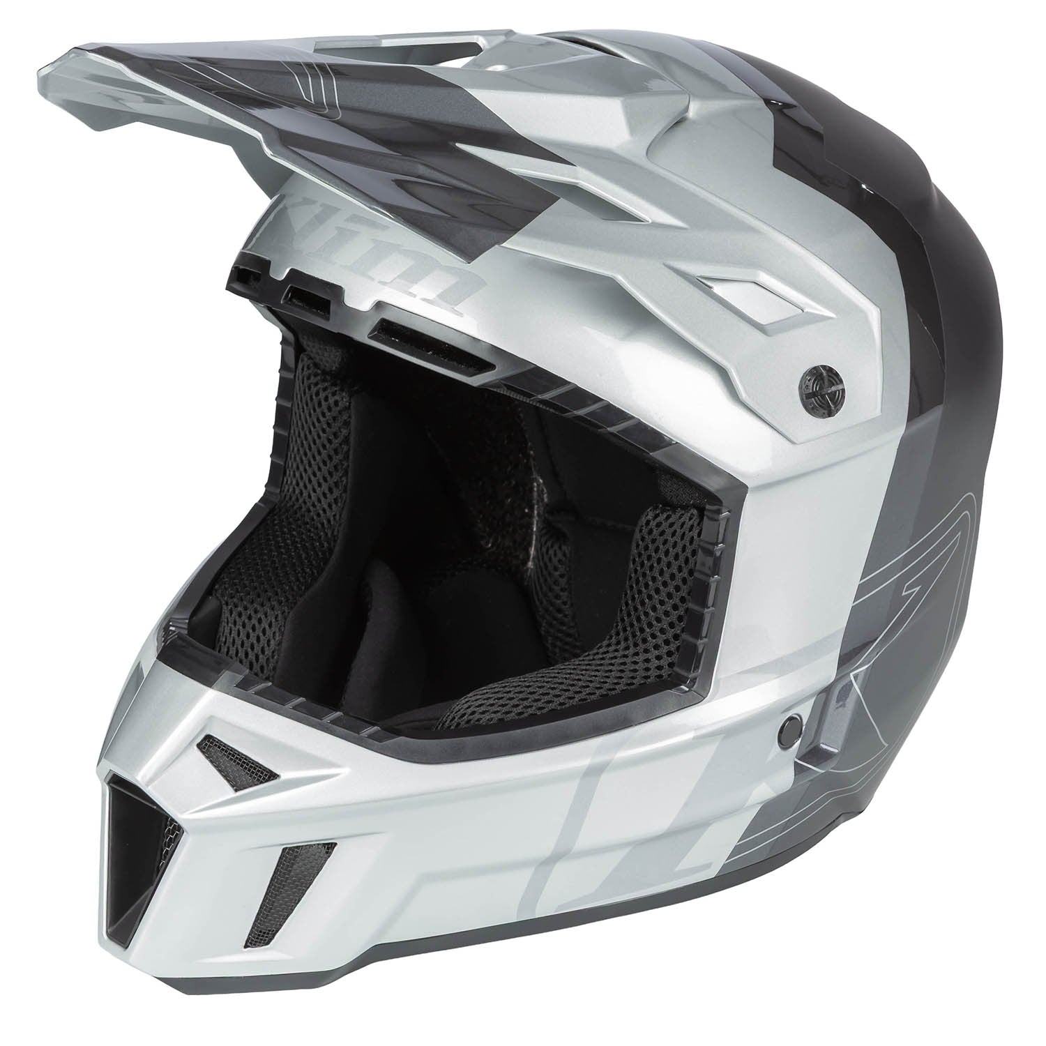 Klim F3 Carbon Pro Off-Road Helmet Tilt Gloss Asphalt - Monument