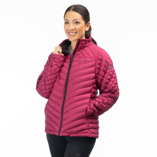 Antora Featherless Jacket Raspberry Radiance - Black