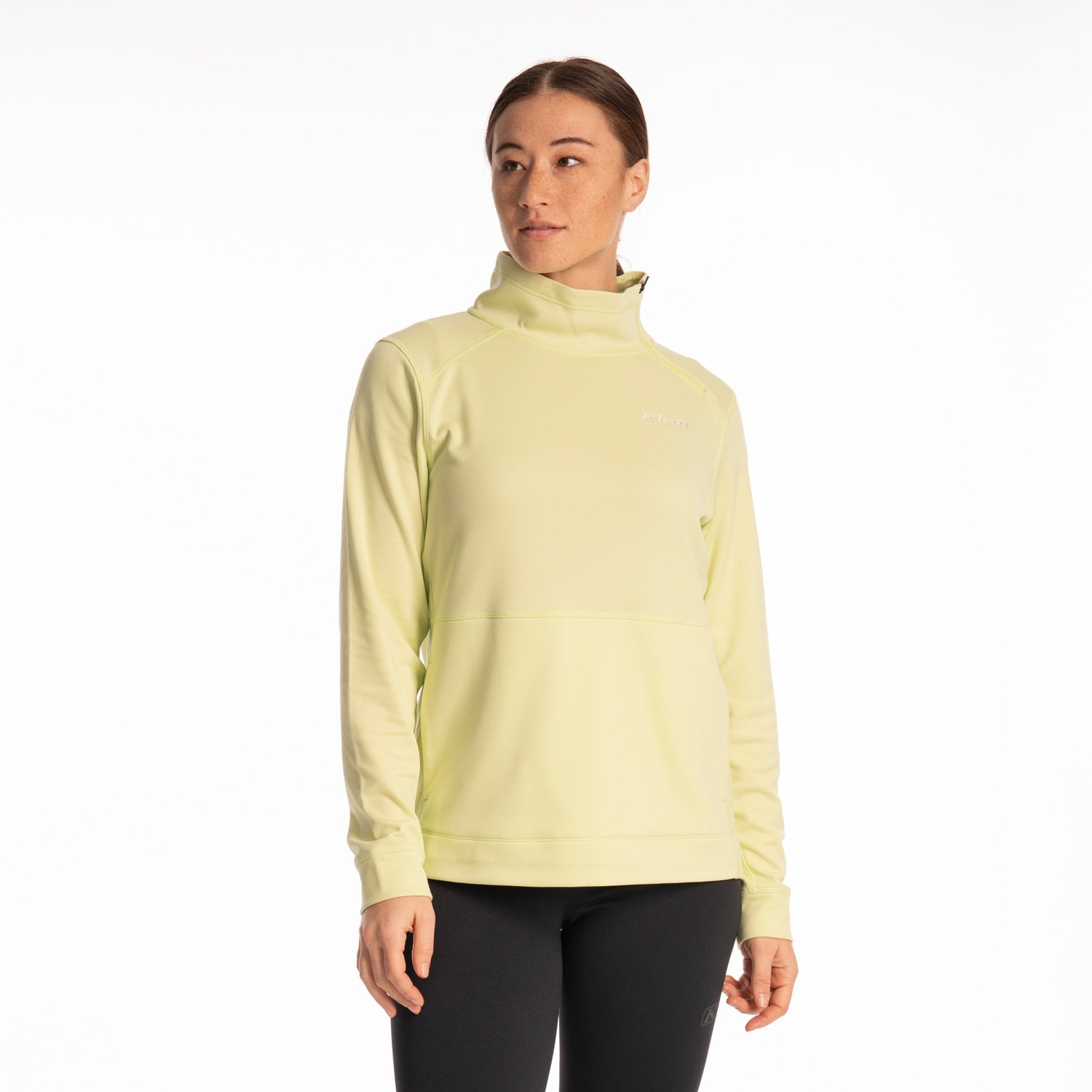 Solitude Asym Pullover Shadow Lime