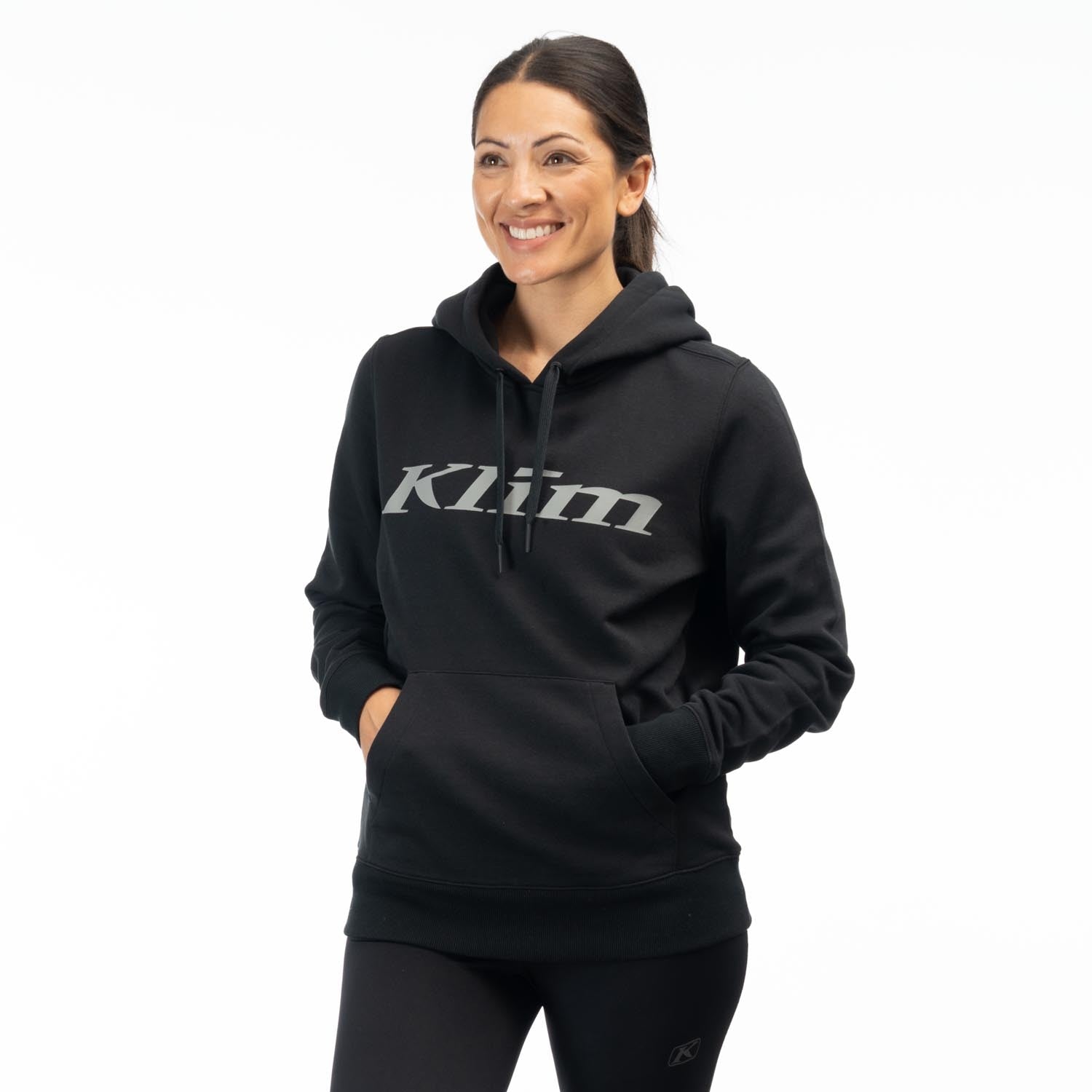Klim Pullover Hoodie Black - Monument