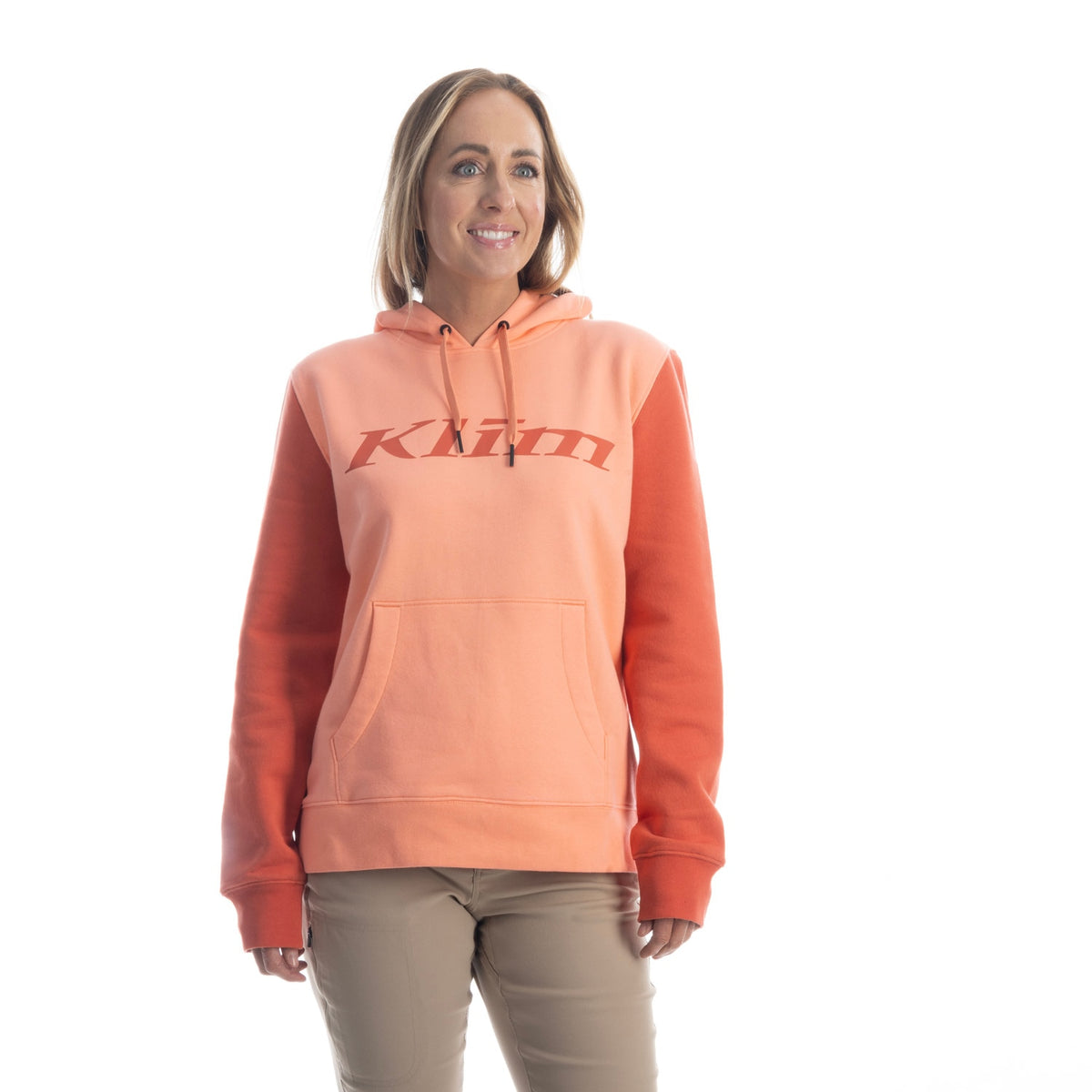 Klim Pullover Hoodie Desert Flower - Chili
