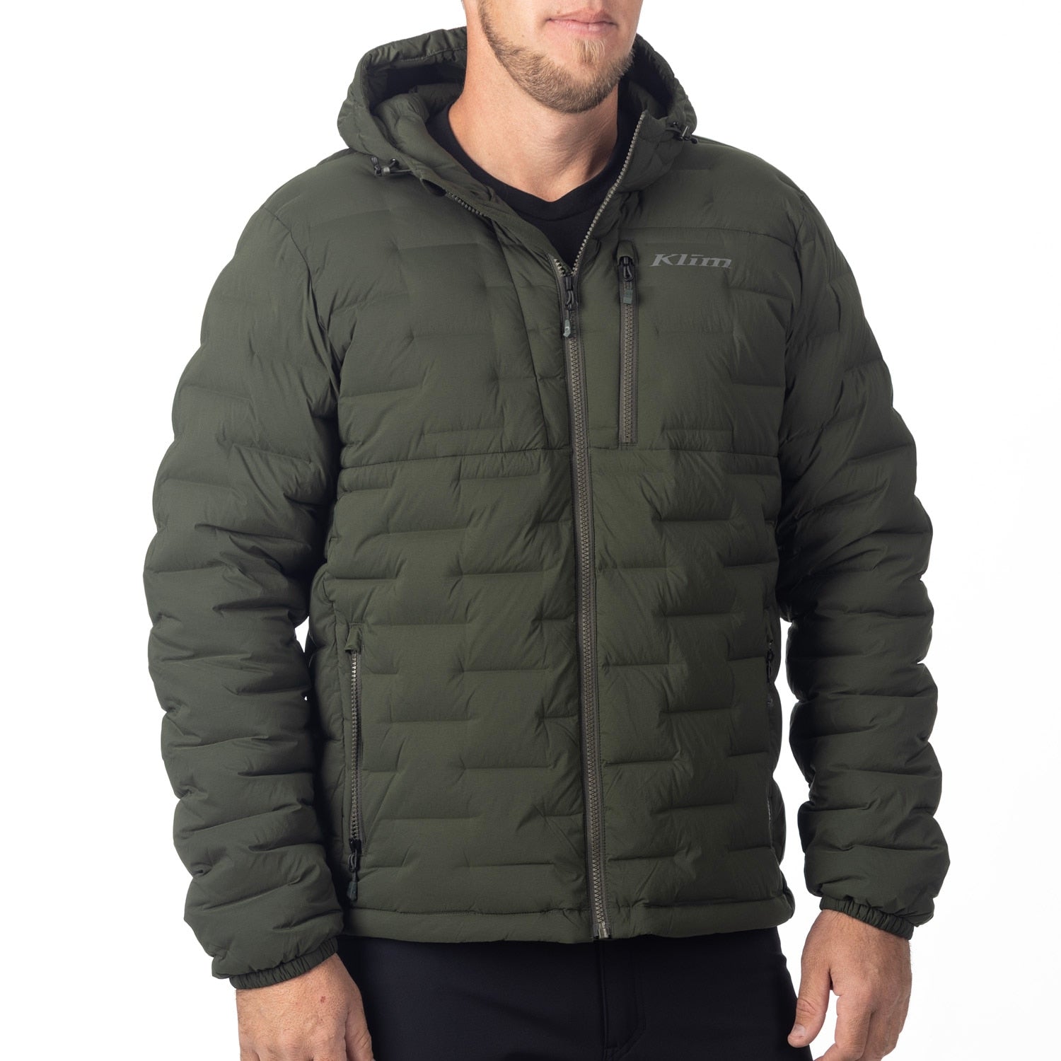 Boulder Stretch Down Hooded Jacket Duffel Bag