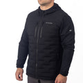 Boulder Stretch Down Hybrid Hoodie - Black