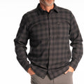 Table Rock Midweight Flannel Shirt - Black