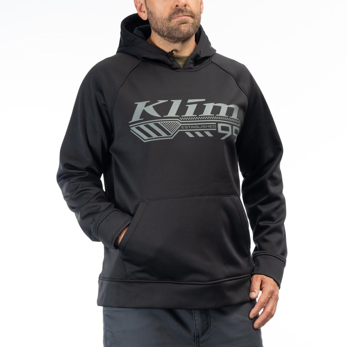 Foundation Pullover Hoodie - Black - Monument
