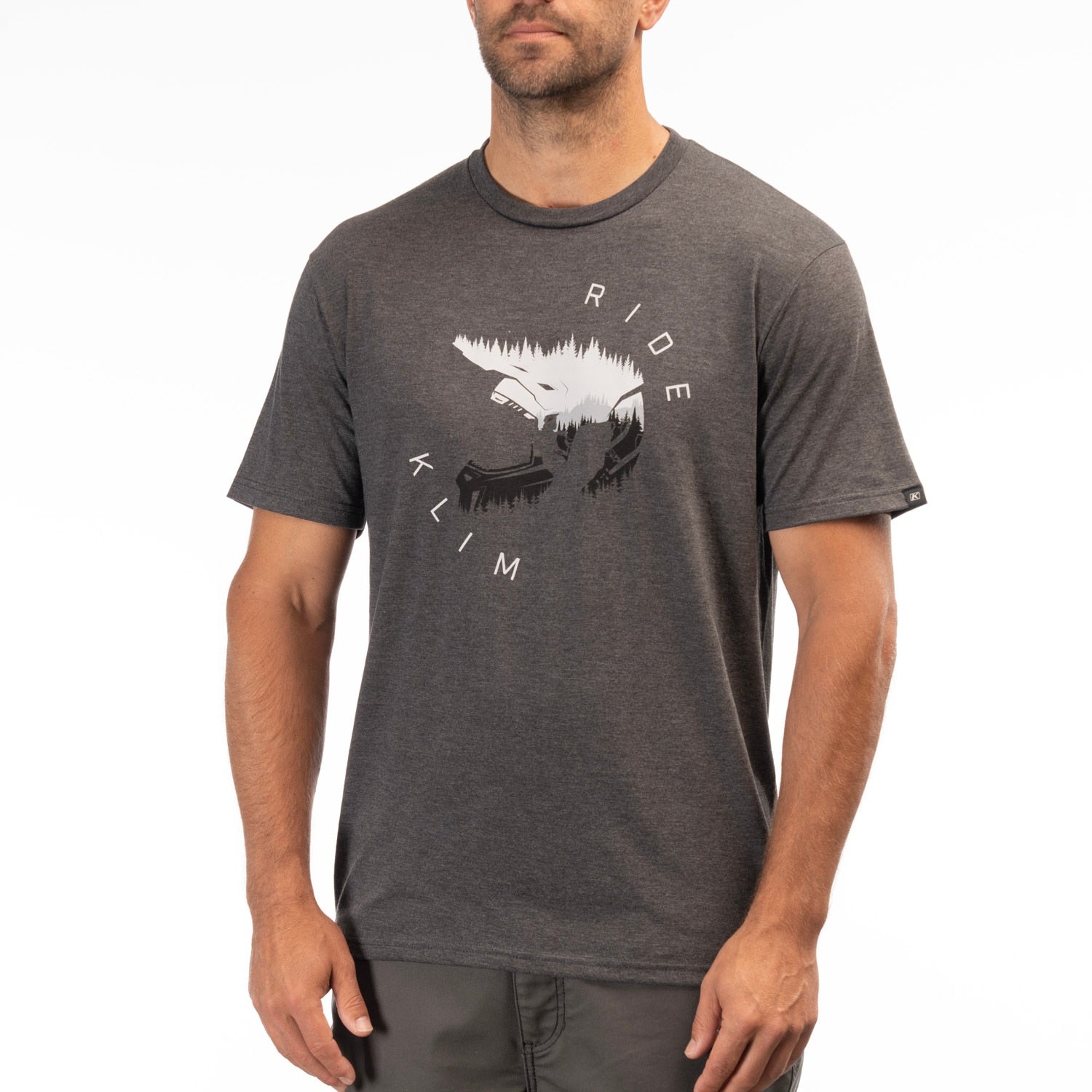 Ride Tri-blend Tee Heathered Charcoal - Monument