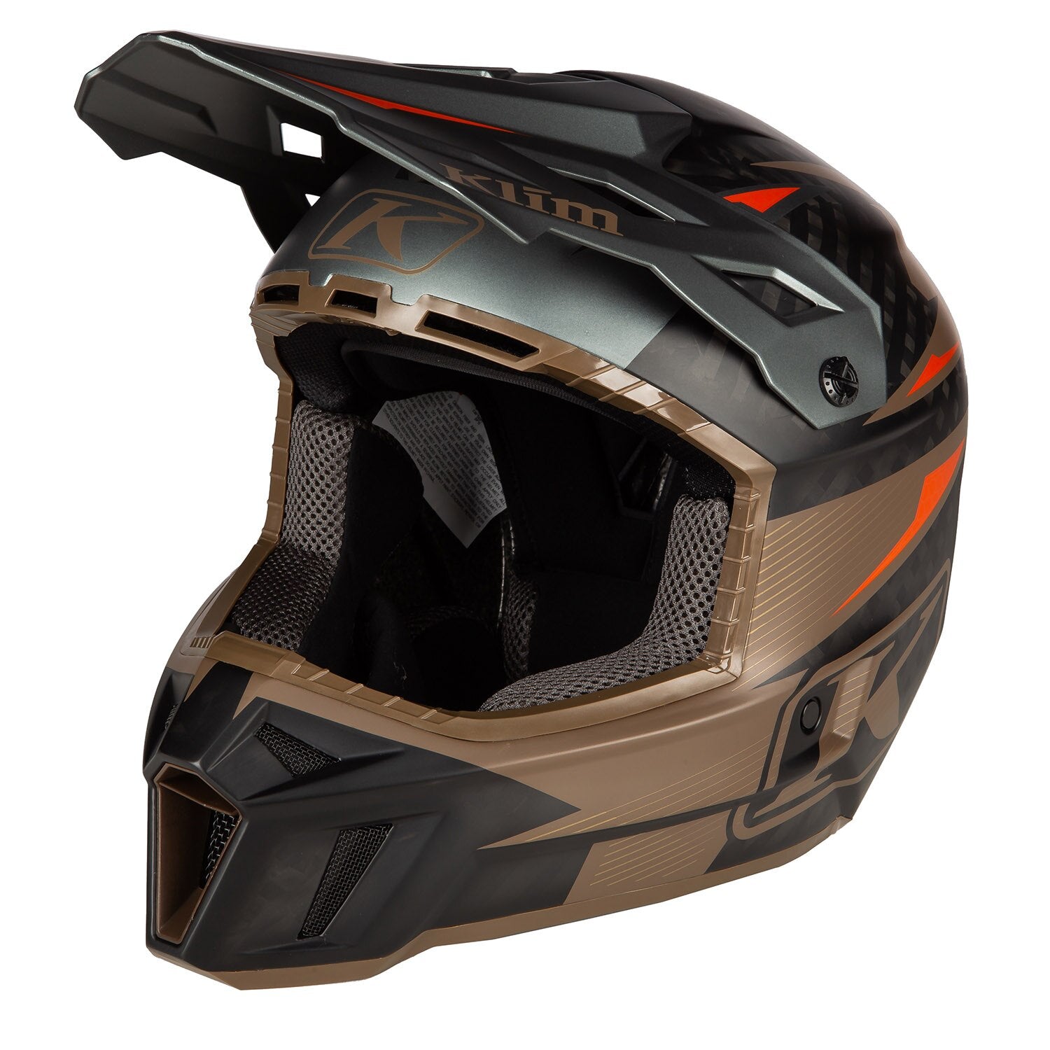 F3 Carbon Pro Visor Striker Potter's Clay