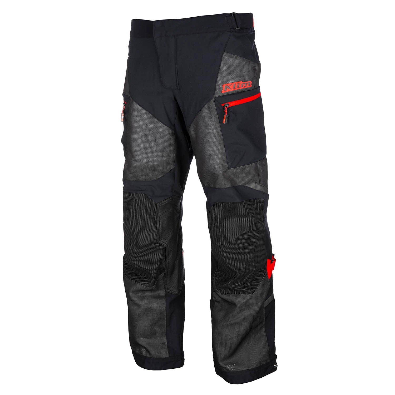 Baja S4 Pant Black - Fiery Red