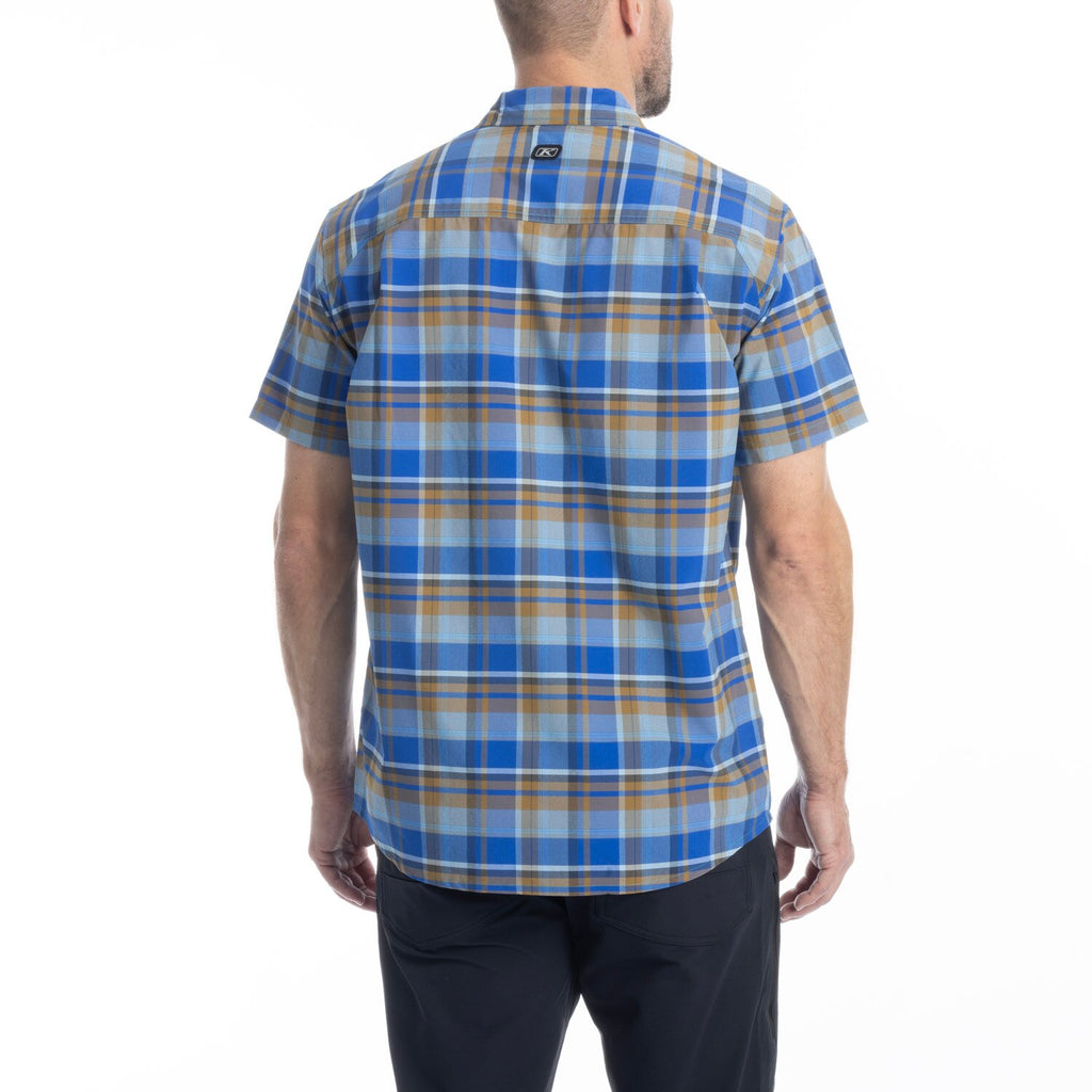 Klim Pantoll Stretch Shirt Dress Blues - Blue Danube