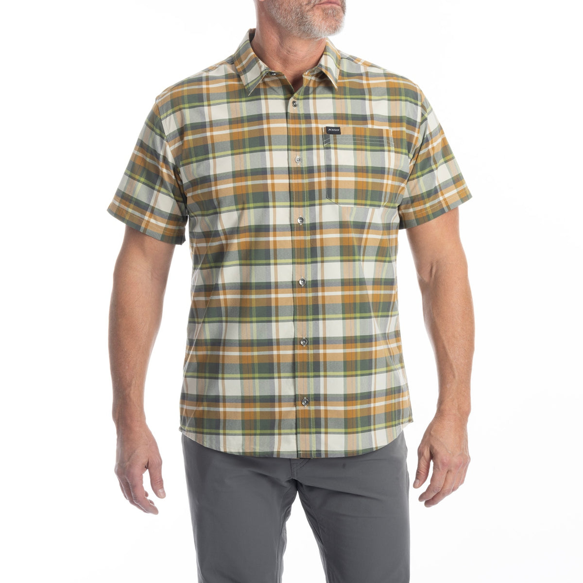 Klim Pantoll Stretch Shirt Moonstruck - Bronze Green