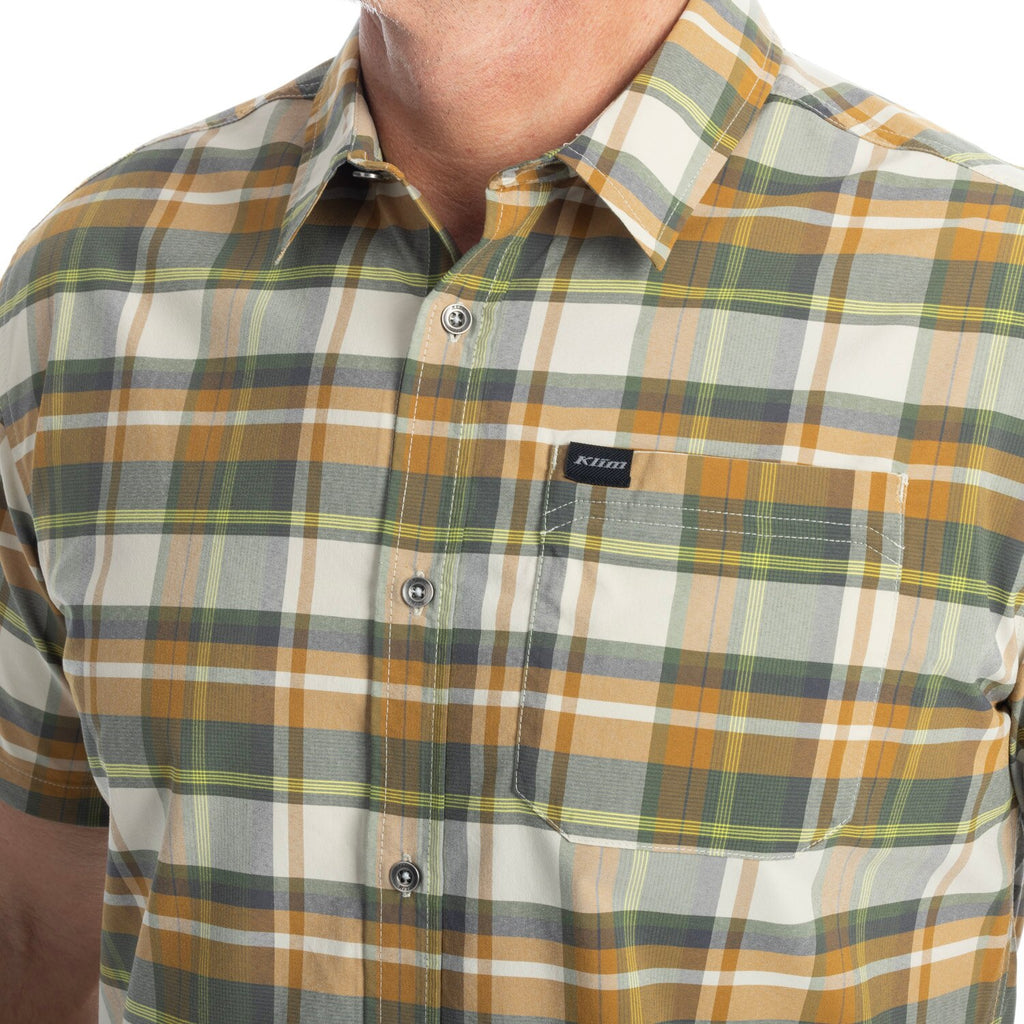 Klim Pantoll Stretch Shirt Moonstruck - Bronze Green