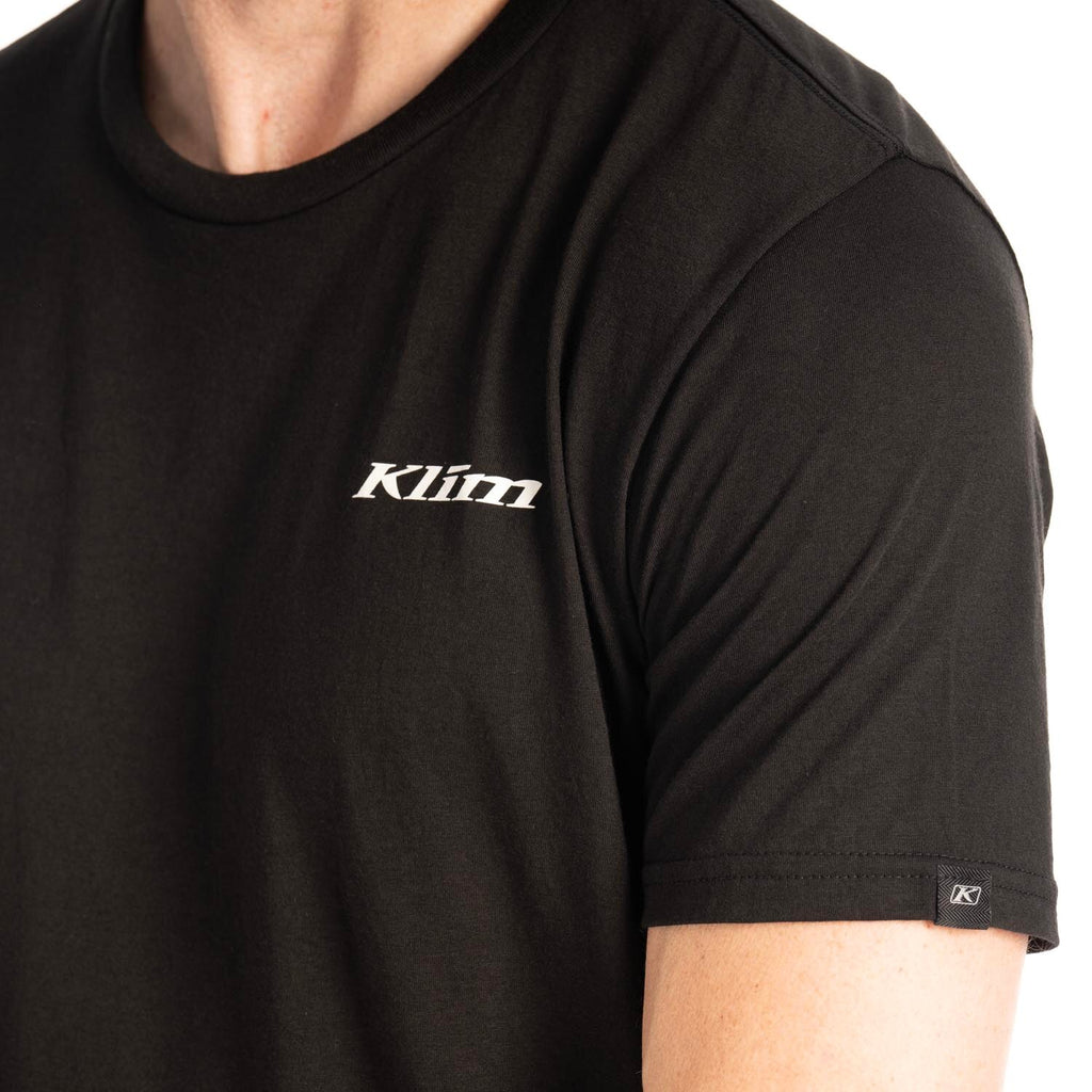 Klim Hawley Tri-blend Tee Black - Russet Orange