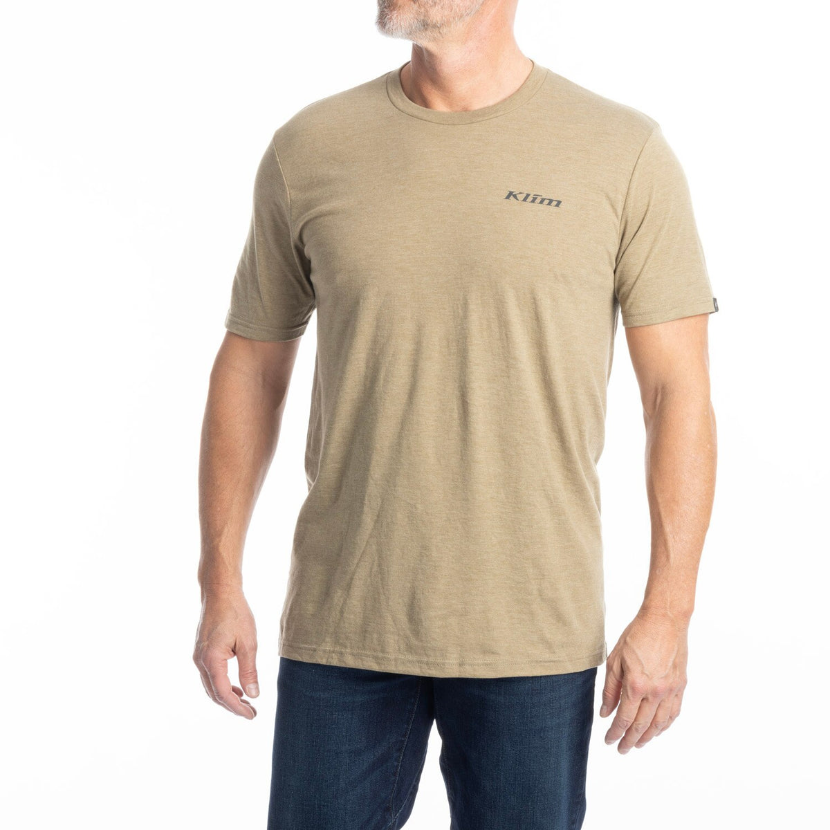 Klim Hawley Tri-blend Tee Coyote Brown Heather - High-rise