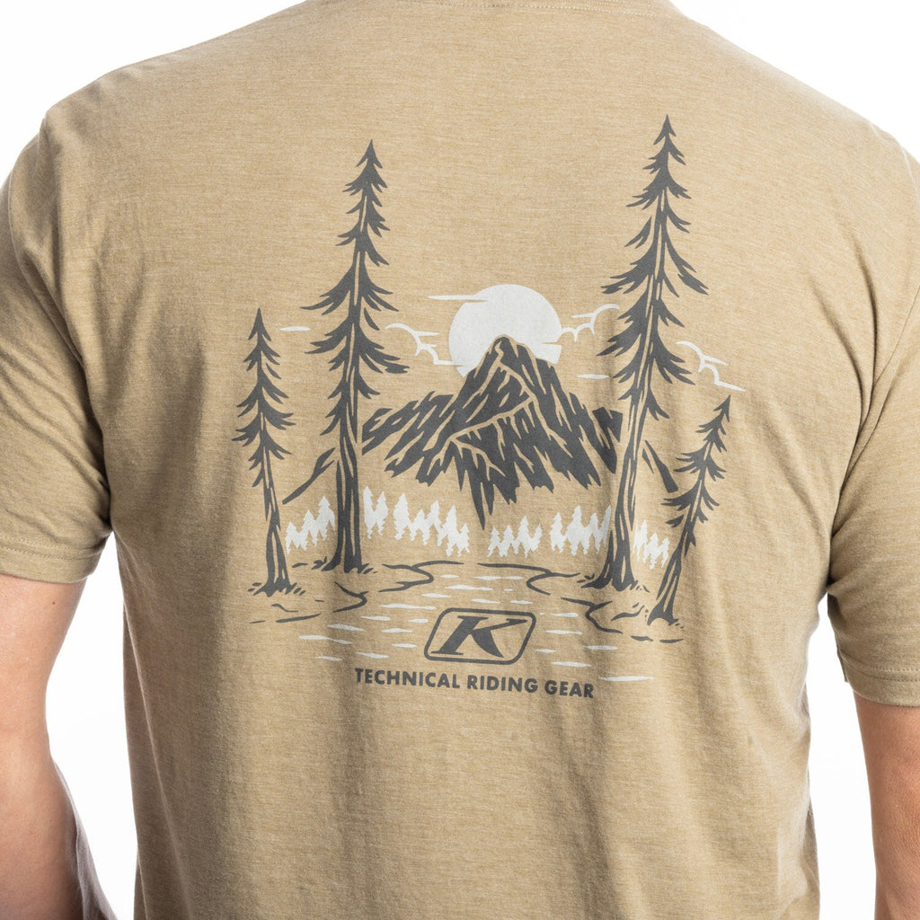 Klim Hawley Tri-blend Tee Coyote Brown Heather - High-rise