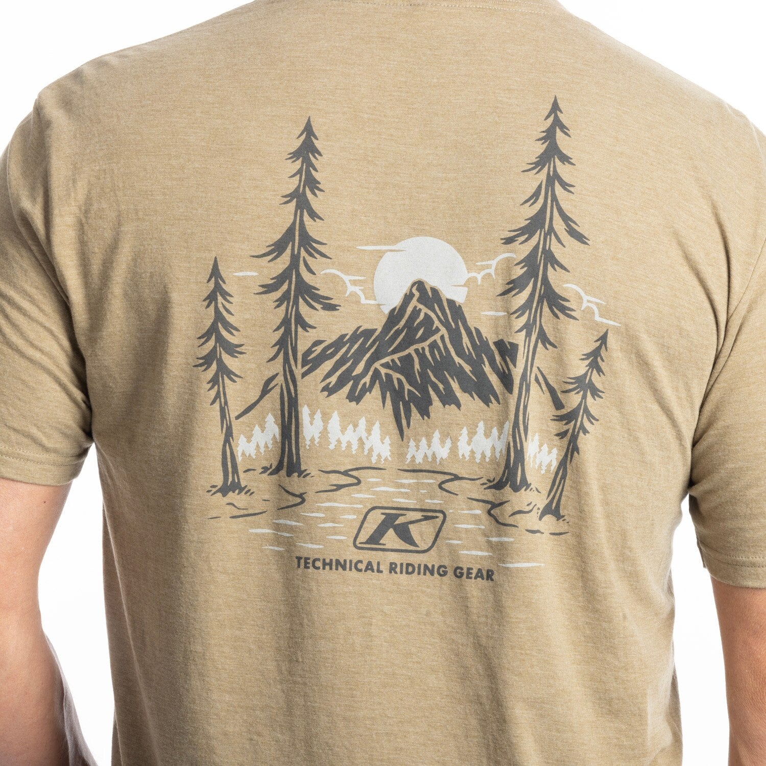 Klim Hawley Tri-blend Tee Coyote Brown Heather - High-rise