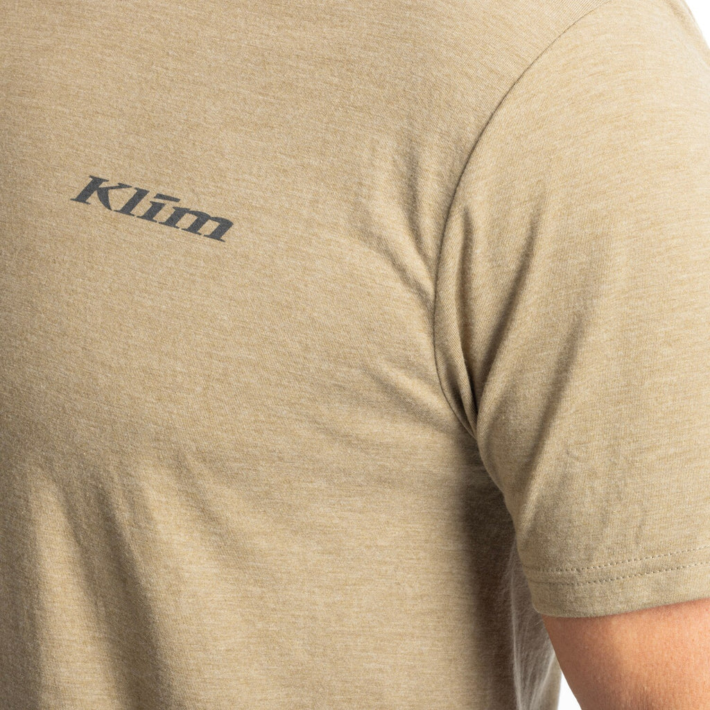 Klim Hawley Tri-blend Tee Coyote Brown Heather - High-rise