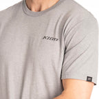 Klim Hawley Tri-blend Tee Heathered Gray - Hi-Vis