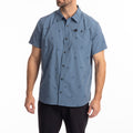 Petrol Stretch Shirt - Blue Fusion