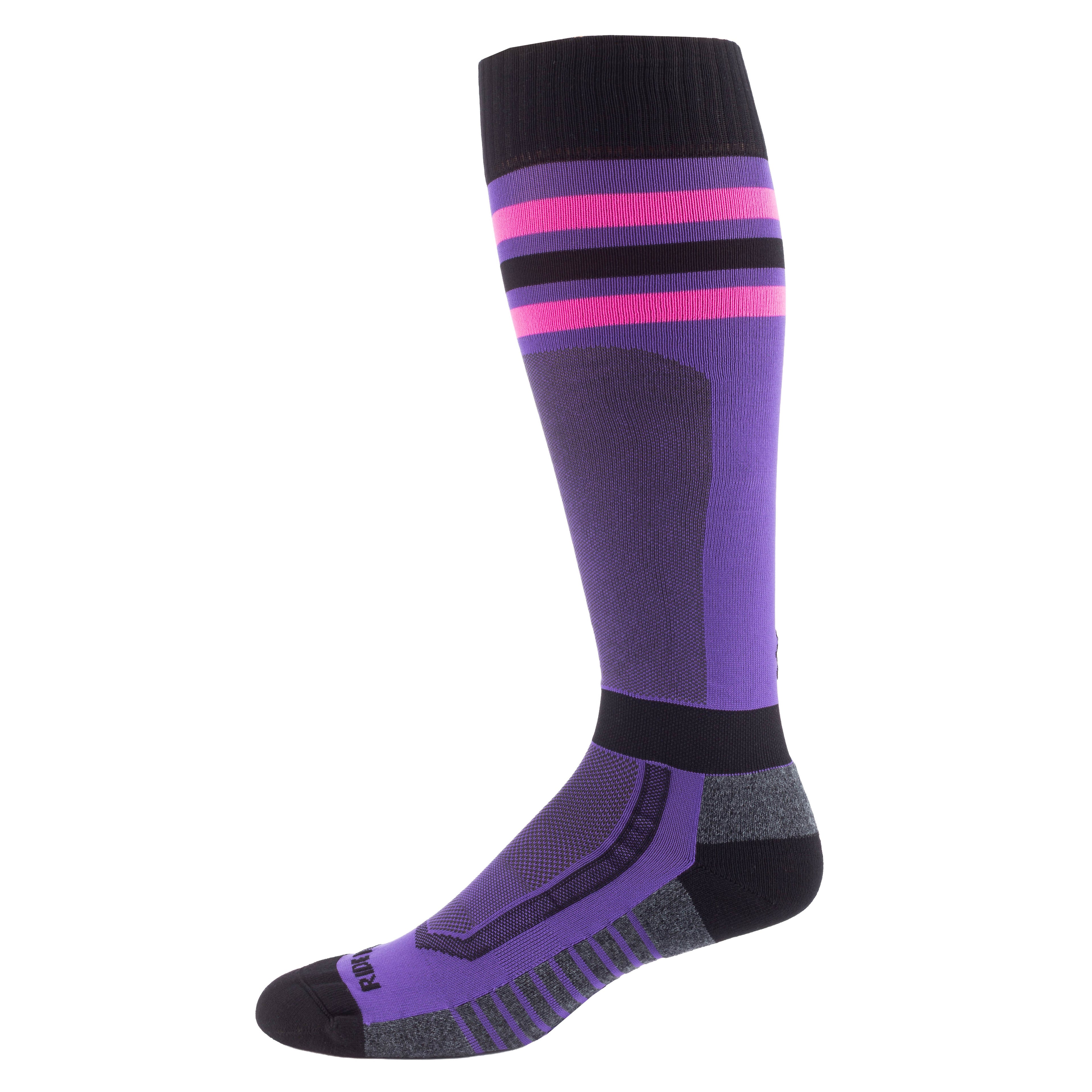 Aggressor Vented Sock Gameday Heliotrope Pink Glo