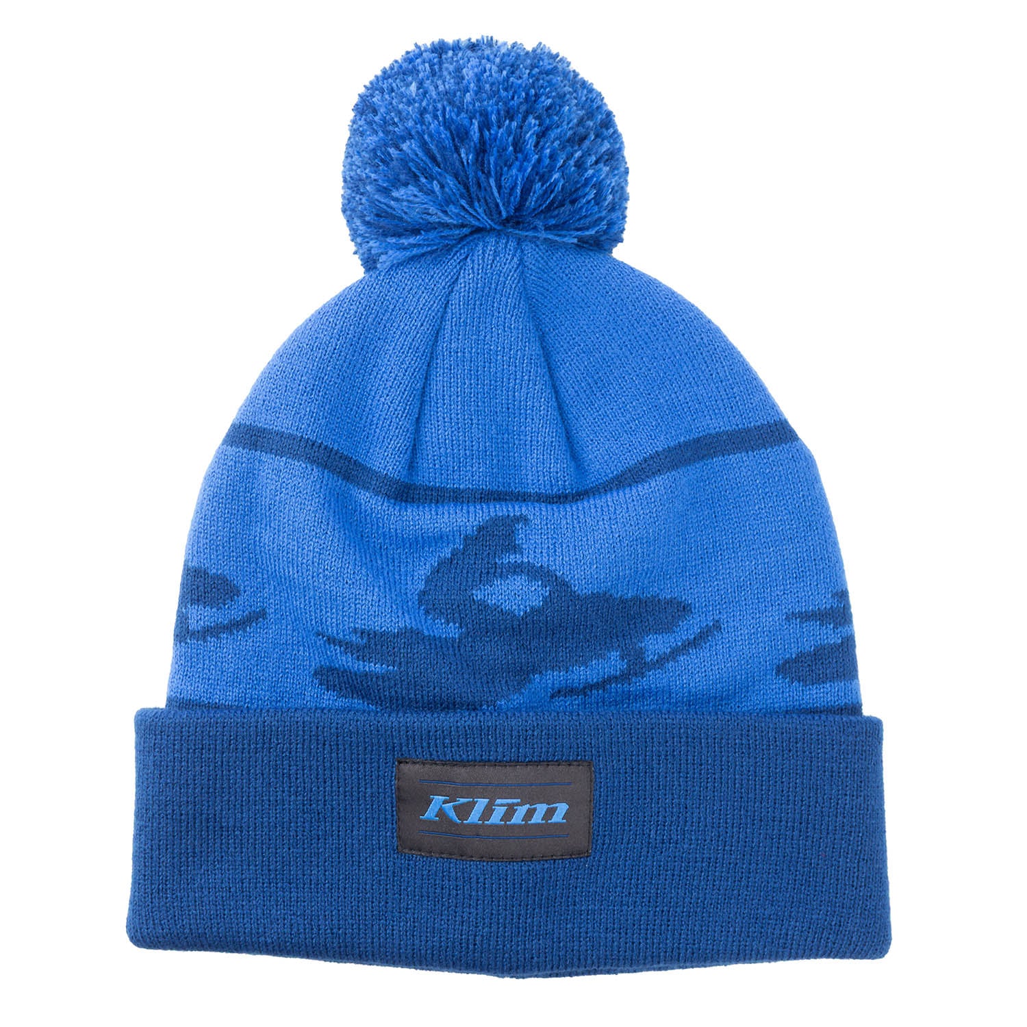 Bomber Beanie - Electric Blue Lemonade - Nightfall Blue