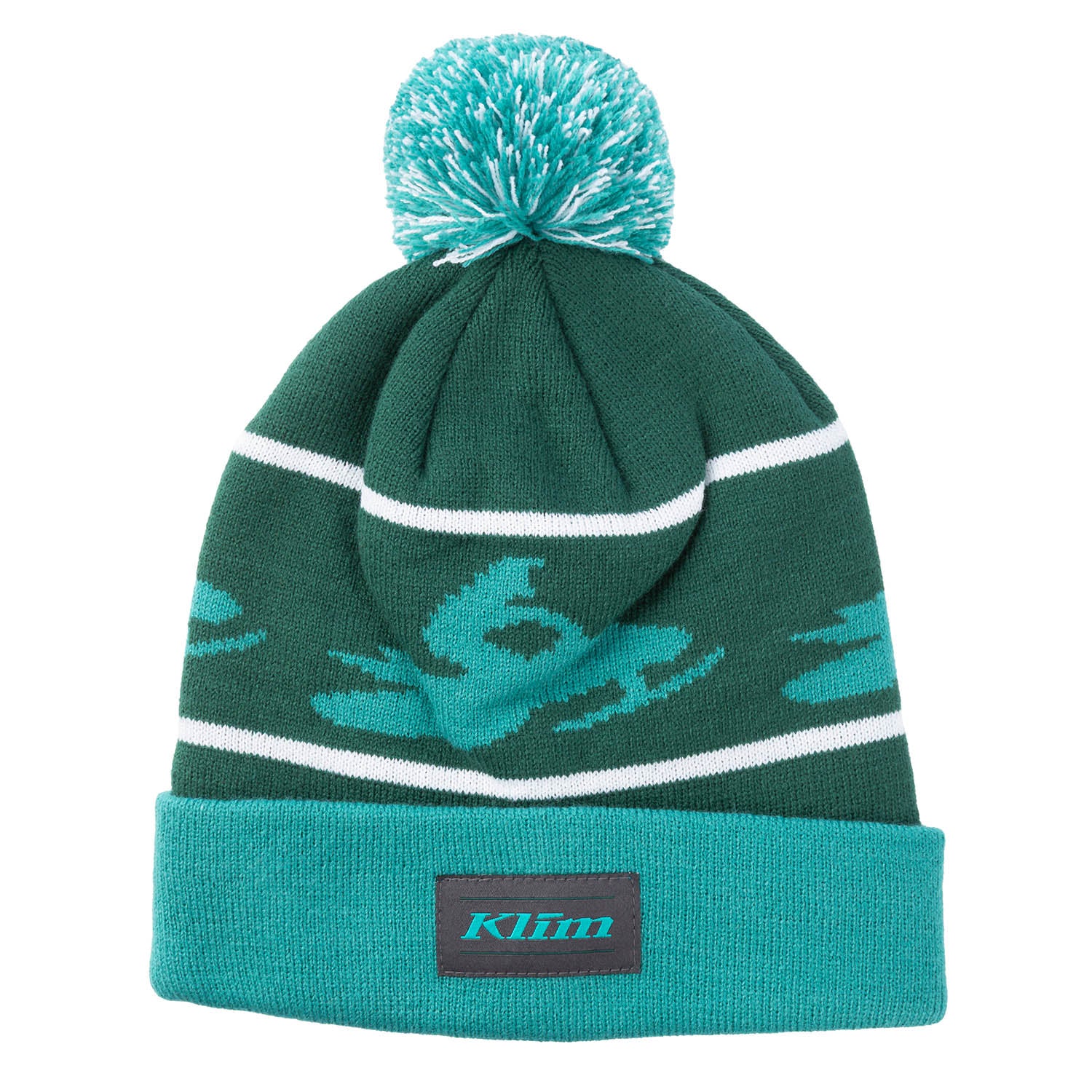 Bomber Beanie - Rain Forest - Green-Blue Slate