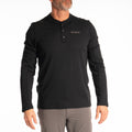 Sidewinder Wool Long Sleeve Shirt - Black
