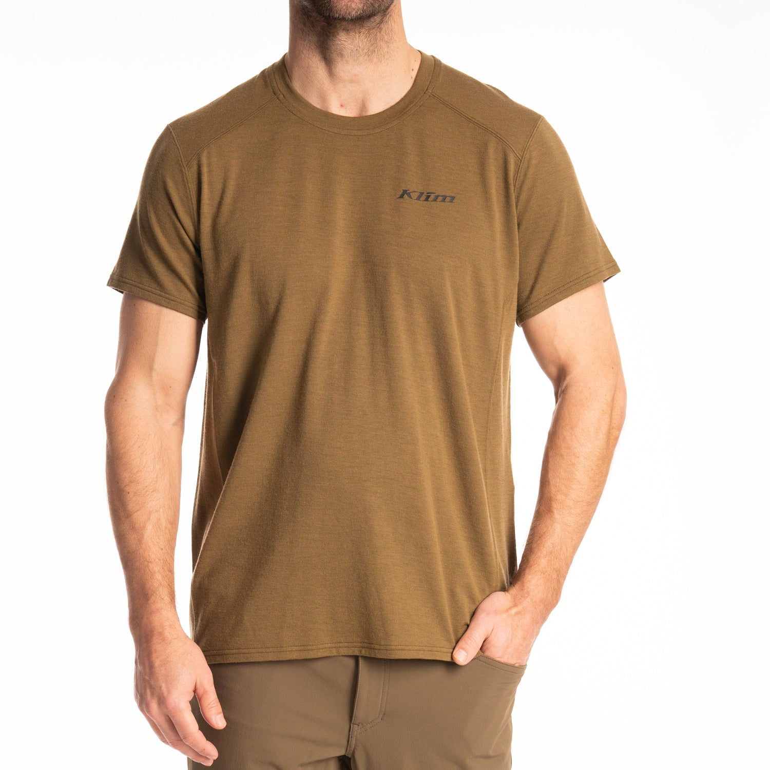Mesa Falls Wool Shirt - Dark Olive